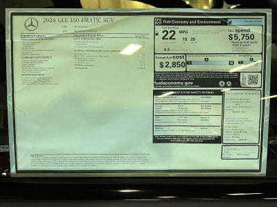 2026 Mercedes-Benz GLE GLE 350