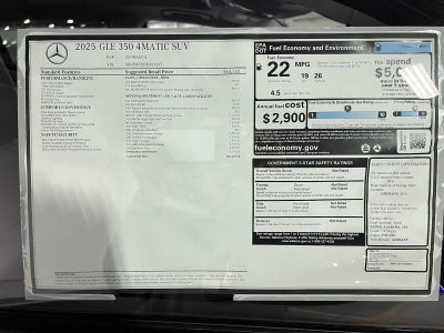 2025 Mercedes-Benz GLE GLE 350