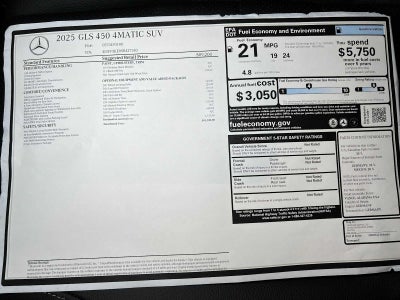2025 Mercedes-Benz GLS GLS 450