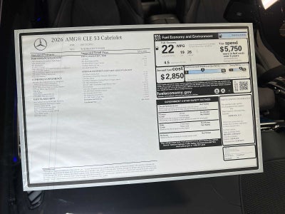 2026 Mercedes-Benz CLE AMG® CLE 53