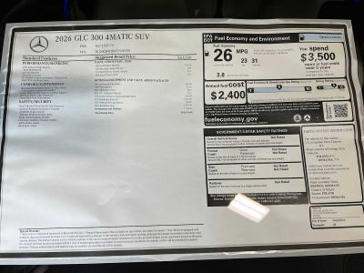 2026 Mercedes-Benz GLC GLC 300