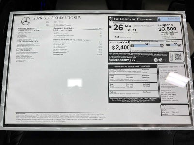 2026 Mercedes-Benz GLC GLC 300