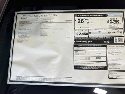 2025 Mercedes-Benz GLC GLC 300