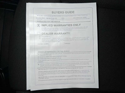 2025 Mercedes-Benz Sprinter 2500 Standard Roof I4 Diesel 144" RWD