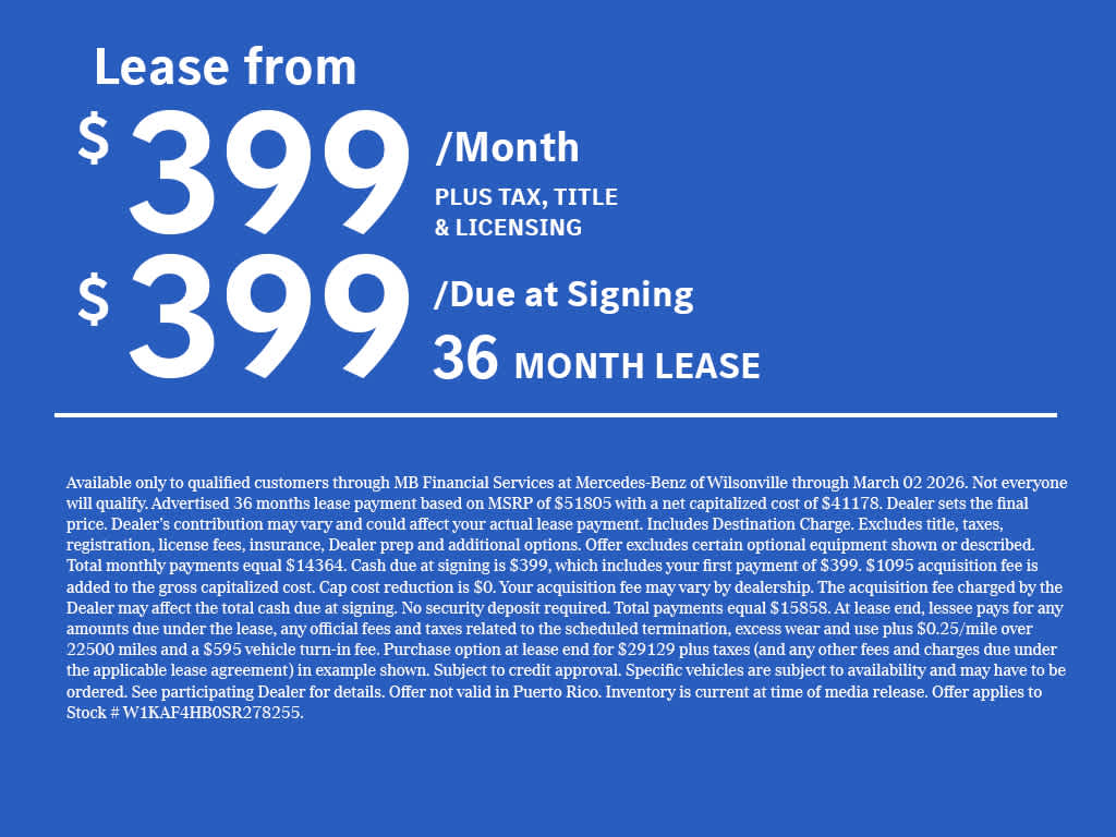 2025 Mercedes-Benz C-Class C 300