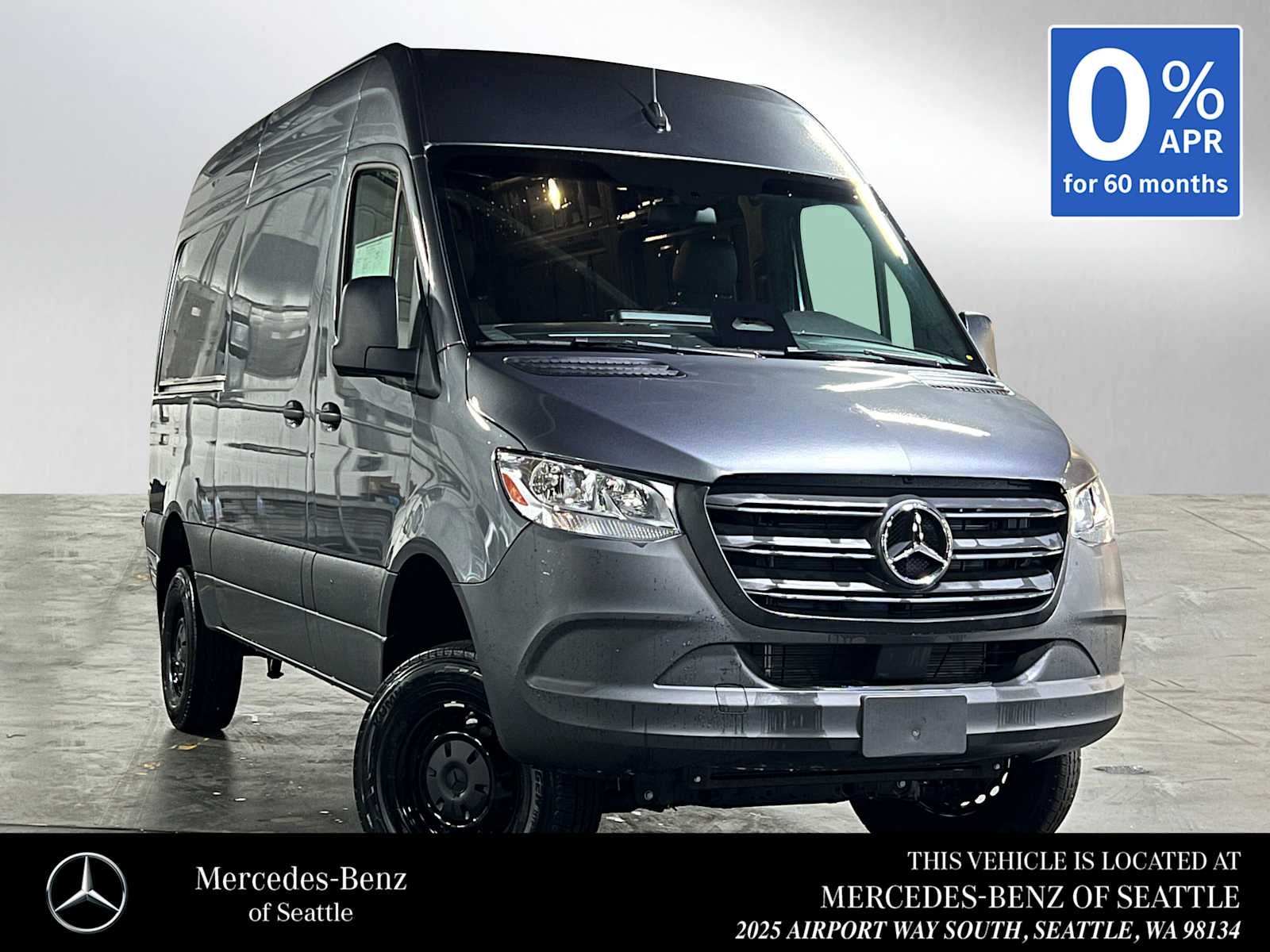 2025 Mercedes-Benz Sprinter Cargo Van 2500 Standard Roof I4 Diesel HO 144 AWD