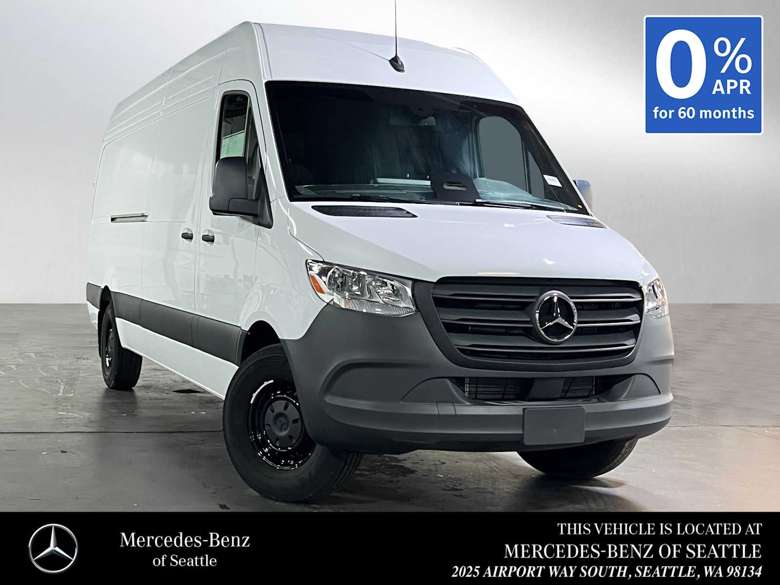 2025 Mercedes-Benz Sprinter Cargo Van 2500 High Roof I4 Diesel HO 170 RWD