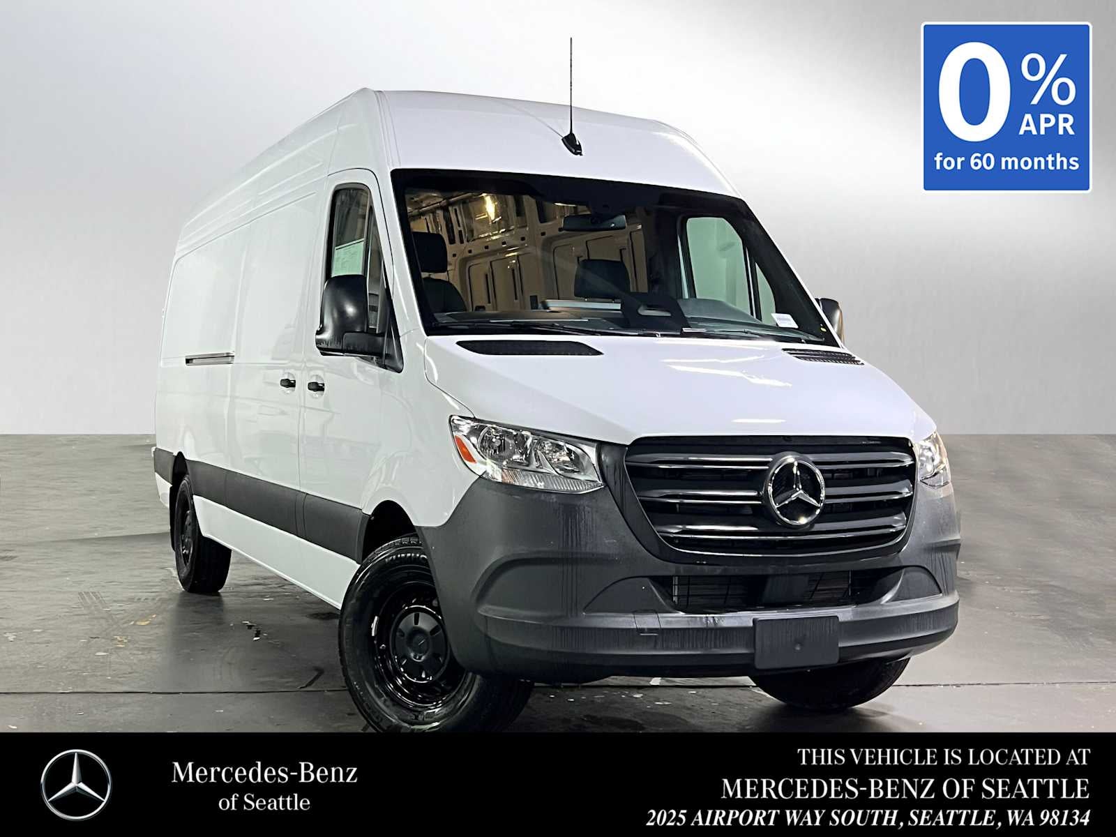 2025 Mercedes-Benz Sprinter Cargo Van 2500 High Roof I4 Diesel HO 170 RWD