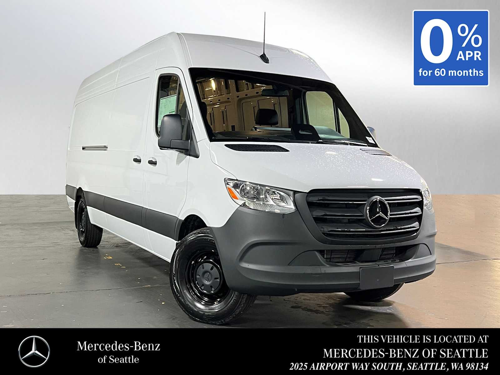2025 Mercedes-Benz Sprinter Cargo Van 2500 High Roof I4 Diesel HO 170 RWD