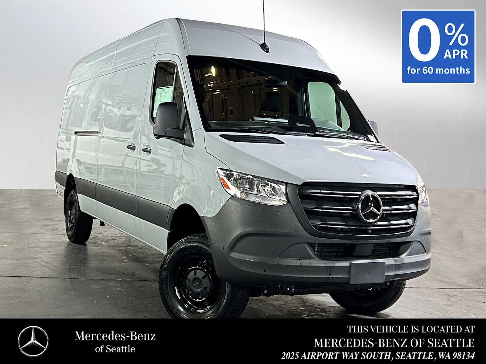 2025 Mercedes-Benz Sprinter Cargo Van 2500 High Roof I4 Diesel HO 170 AWD
