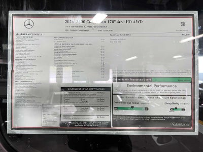 2026 Mercedes-Benz Sprinter 2500 High Roof I4 Diesel HO 170 AWD