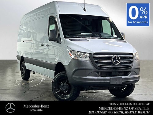 2025 Mercedes-Benz Sprinter Cargo Van 2500 High Roof I4 Diesel HO 170 AWD