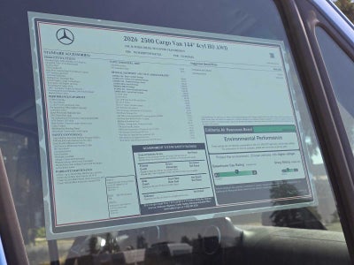 2026 Mercedes-Benz Sprinter 2500 Standard Roof I4 Diesel HO 144 AWD