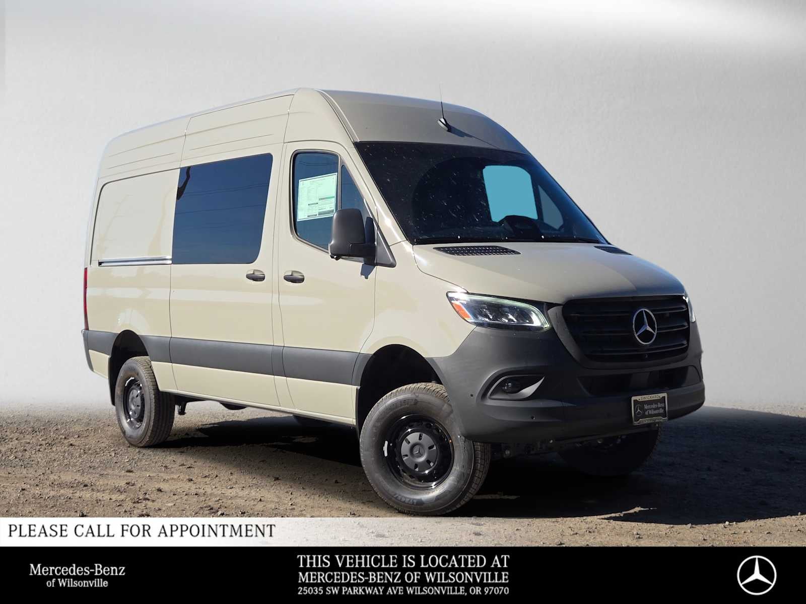 2026 Mercedes-Benz Sprinter Cargo 2500 Standard Roof I4 Diesel HO 144 AWD