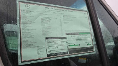 2026 Mercedes-Benz Sprinter 2500 Standard Roof I4 Diesel HO 144" AWD