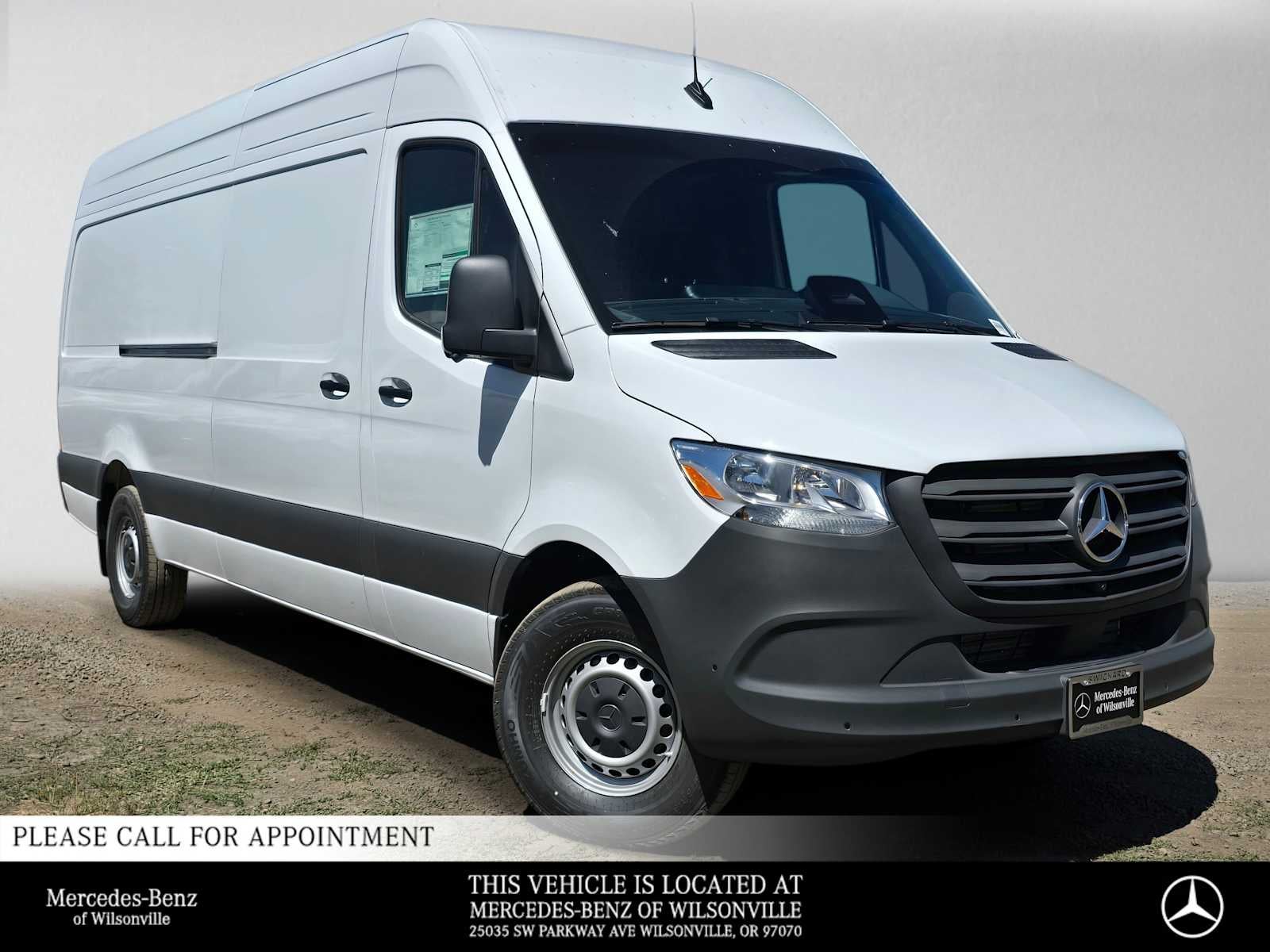 2026 Mercedes-Benz Sprinter Cargo 2500 High Roof I4 Diesel 170 RWD
