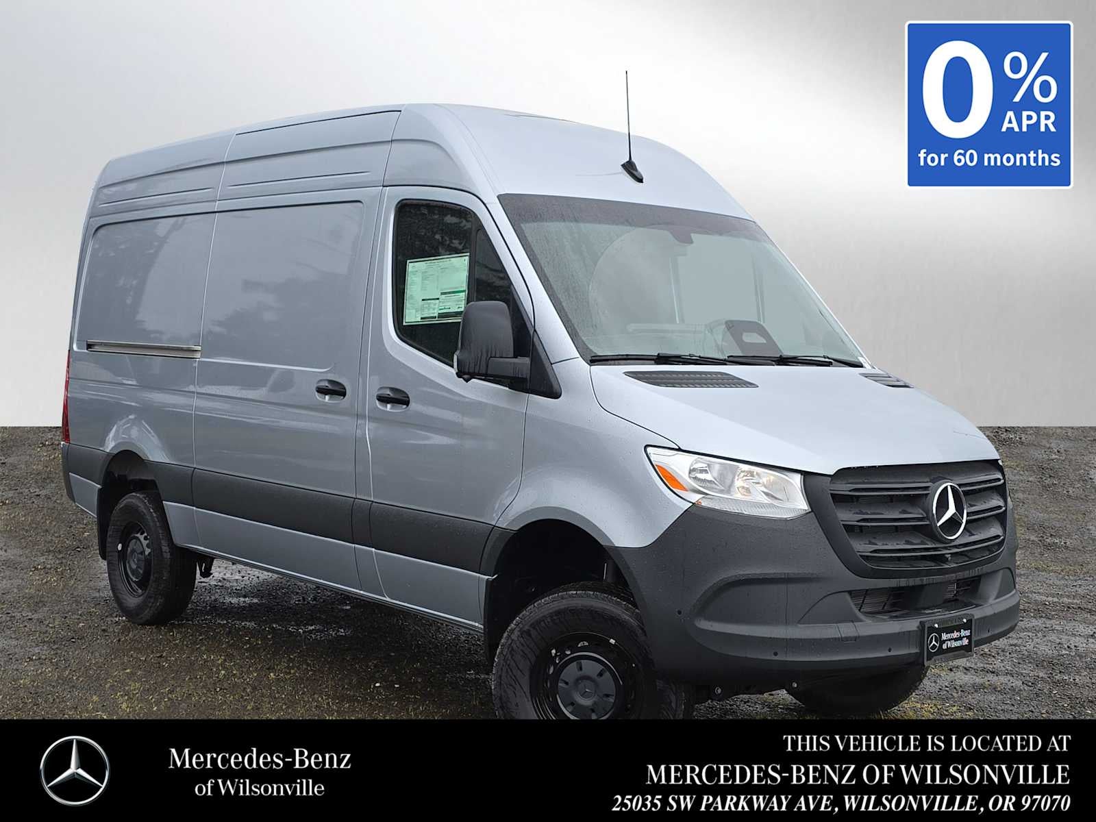 2025 Mercedes-Benz Sprinter Cargo Van 2500 Standard Roof I4 Diesel HO 144" AWD
