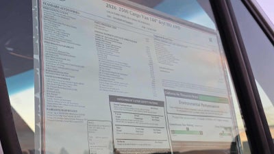 2026 Mercedes-Benz Sprinter 2500 Standard Roof I4 Diesel HO 144" AWD