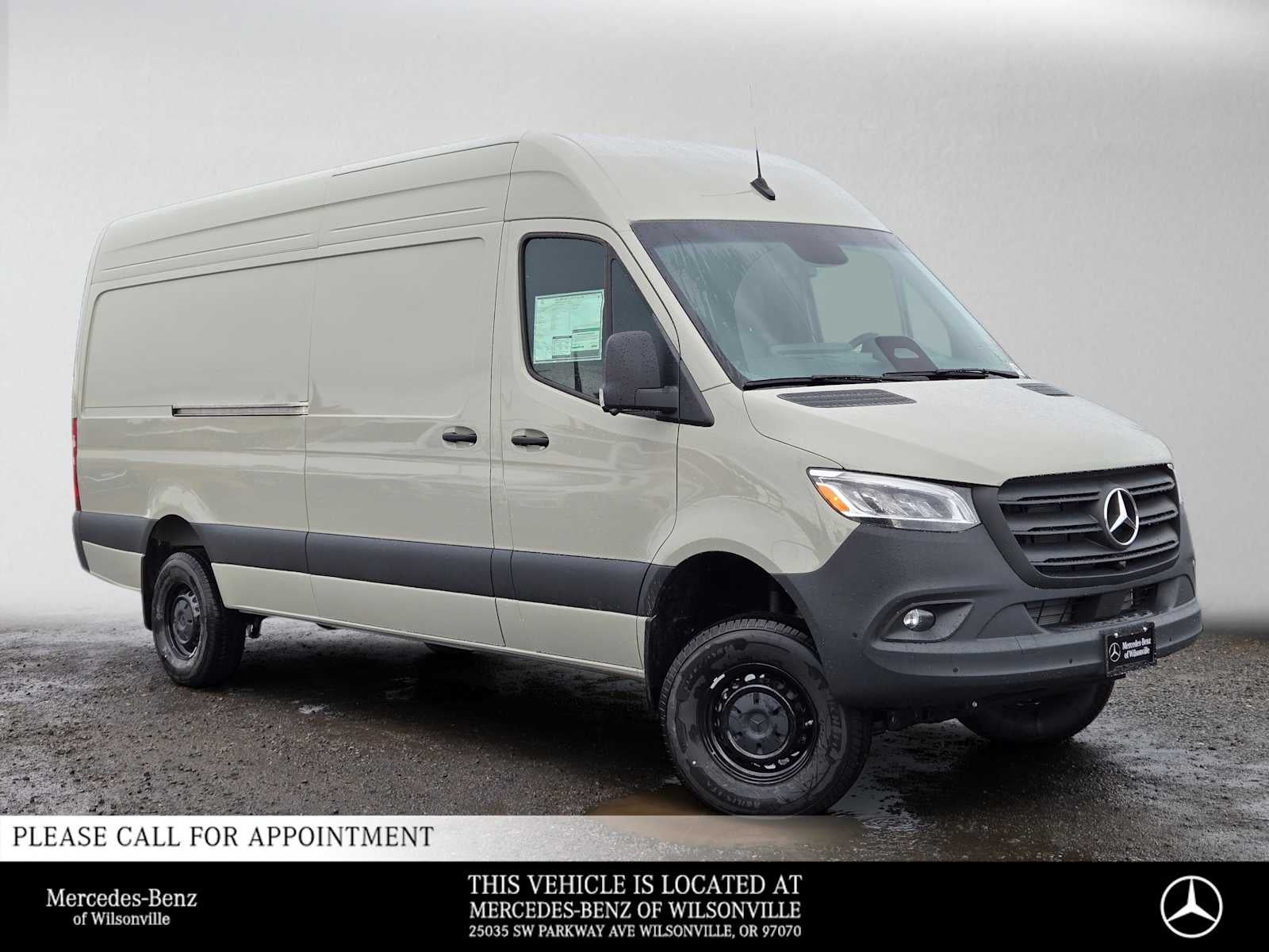 2026 Mercedes-Benz Sprinter Cargo 2500 High Roof I4 Diesel HO 170 AWD
