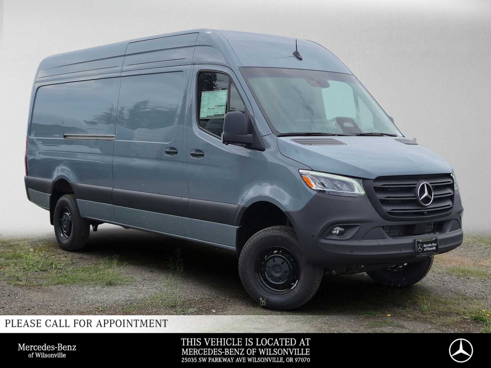 2026 Mercedes-Benz Sprinter Cargo 2500 High Roof I4 Diesel HO 170 AWD