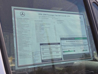 2026 Mercedes-Benz Sprinter Passenger 2500 Standard Roof I4 Diesel HO 144 AWD