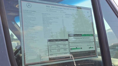 2026 Mercedes-Benz Sprinter Passenger Van 2500 Standard Roof I4 Diesel HO 144 AWD