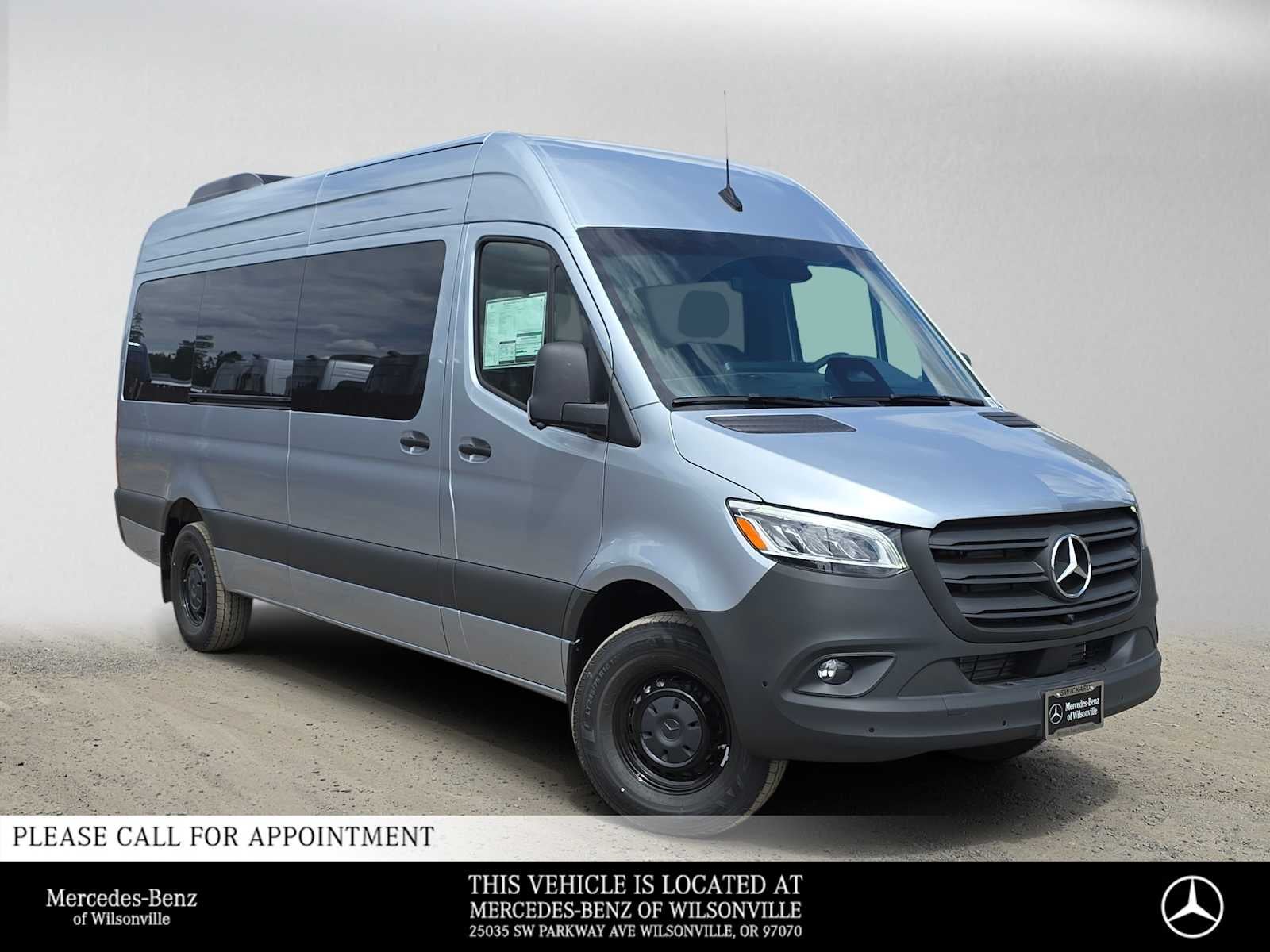 2026 Mercedes-Benz Sprinter Passenger Van 2500 High Roof I4 Diesel HO 170 RWD