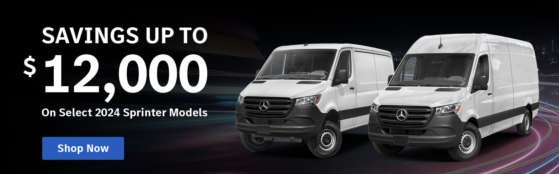 Select 2024 Sprinter Models